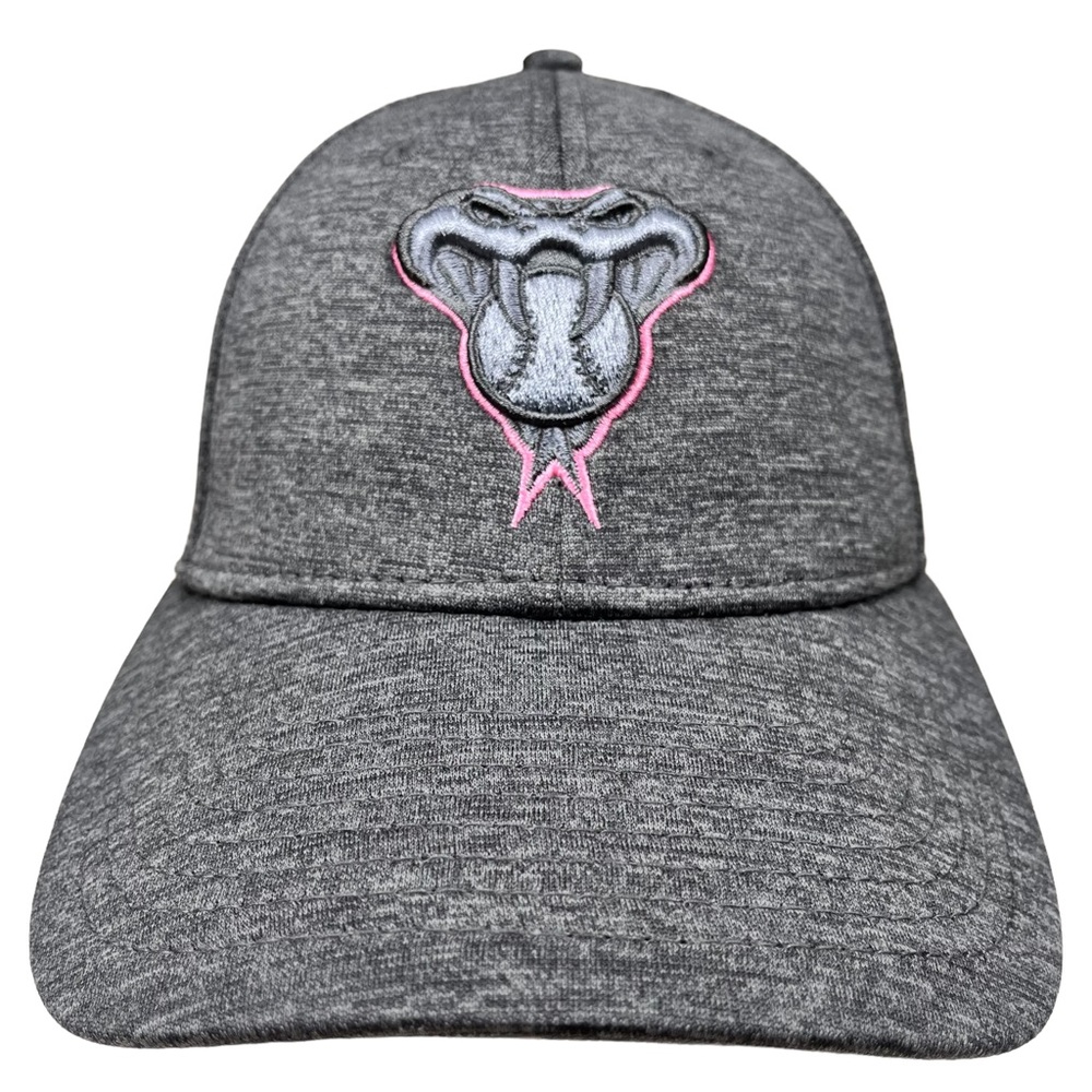 MLB Arizona Diamondbacks Gray‎ & Pink Snapback Baseball Cap Hat